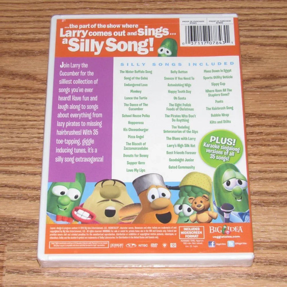 VeggieTales (DVD) and now it’s time for Silly Songs with Larry~35 Videos~SEALED! - Picture 2 of 3